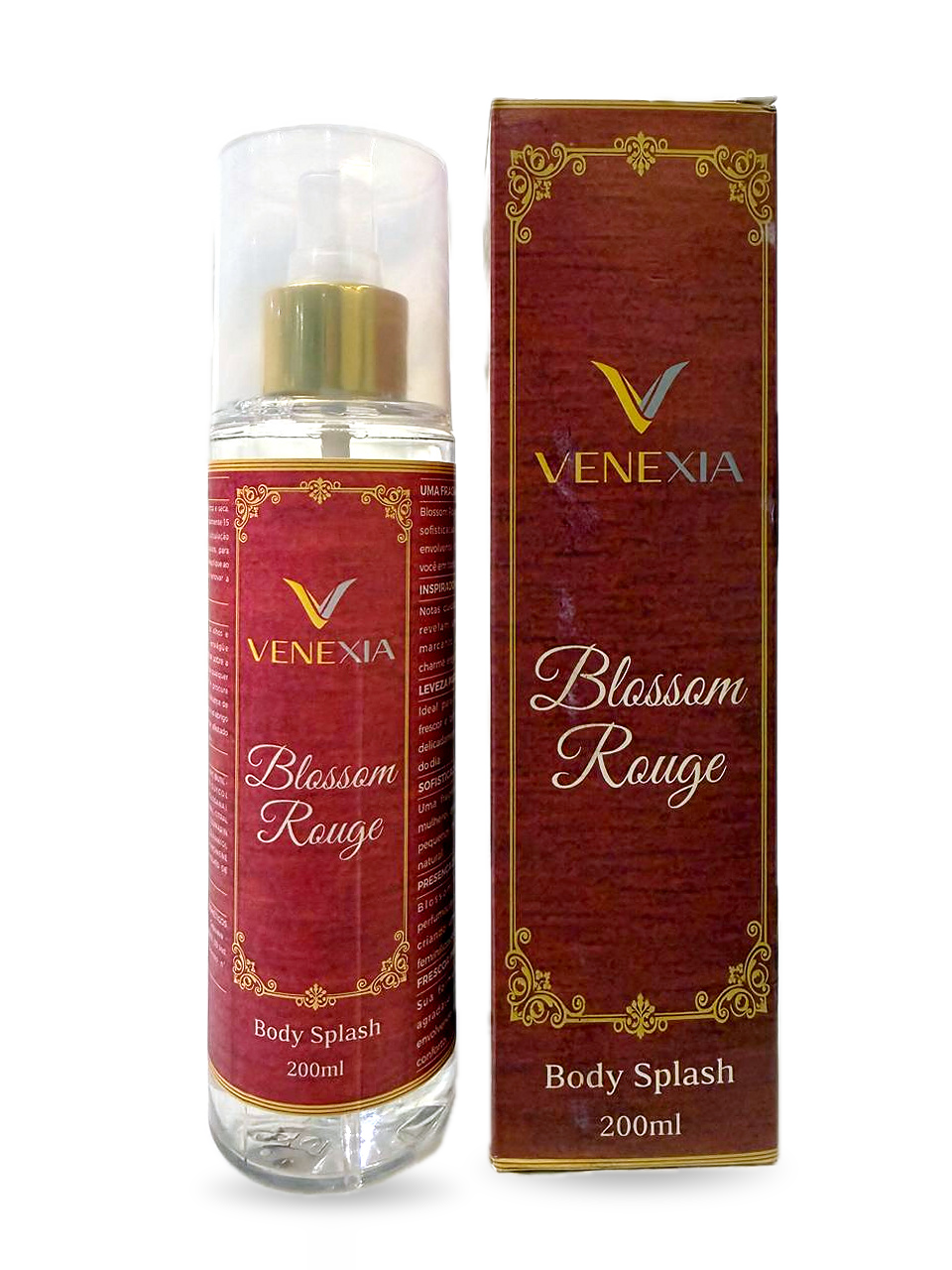 Body Splash Feminino Blossom Rouge 200ml